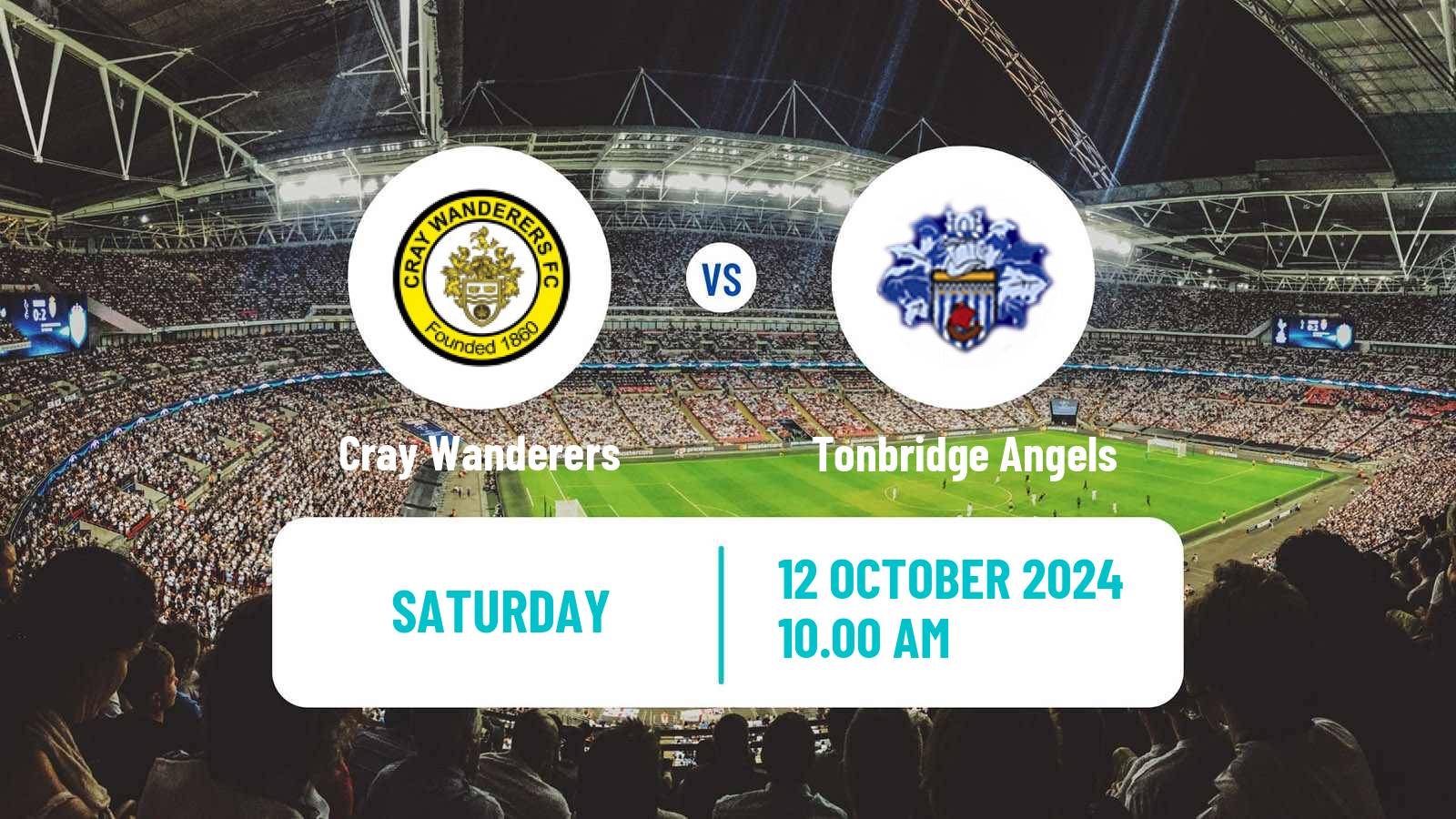 Soccer English FA Cup Cray Wanderers - Tonbridge Angels