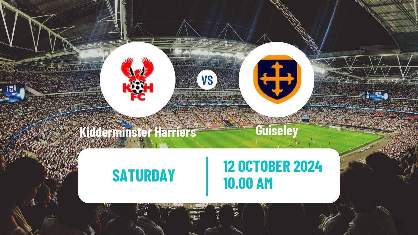 Soccer English FA Cup Kidderminster Harriers - Guiseley