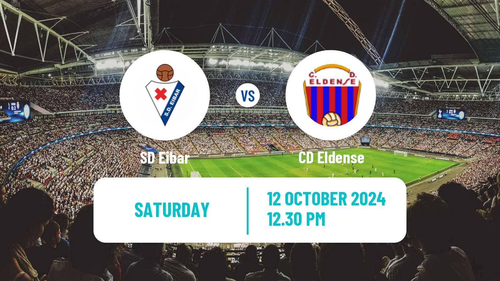 Soccer Spanish LaLiga2 Eibar - Eldense