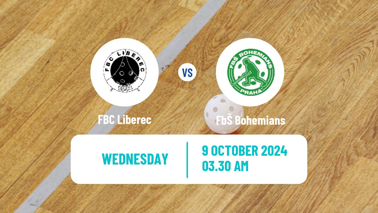 Floorball Czech Superliga Floorball FBC Liberec - FbŠ Bohemians