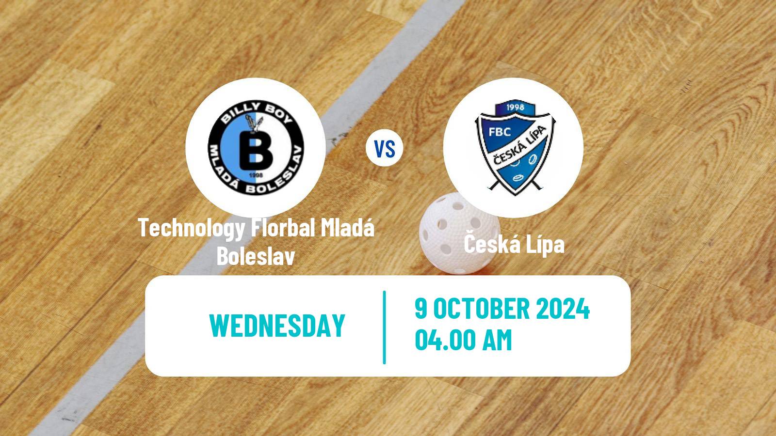 Floorball Czech Superliga Floorball Technology Florbal Mladá Boleslav - Česká Lípa