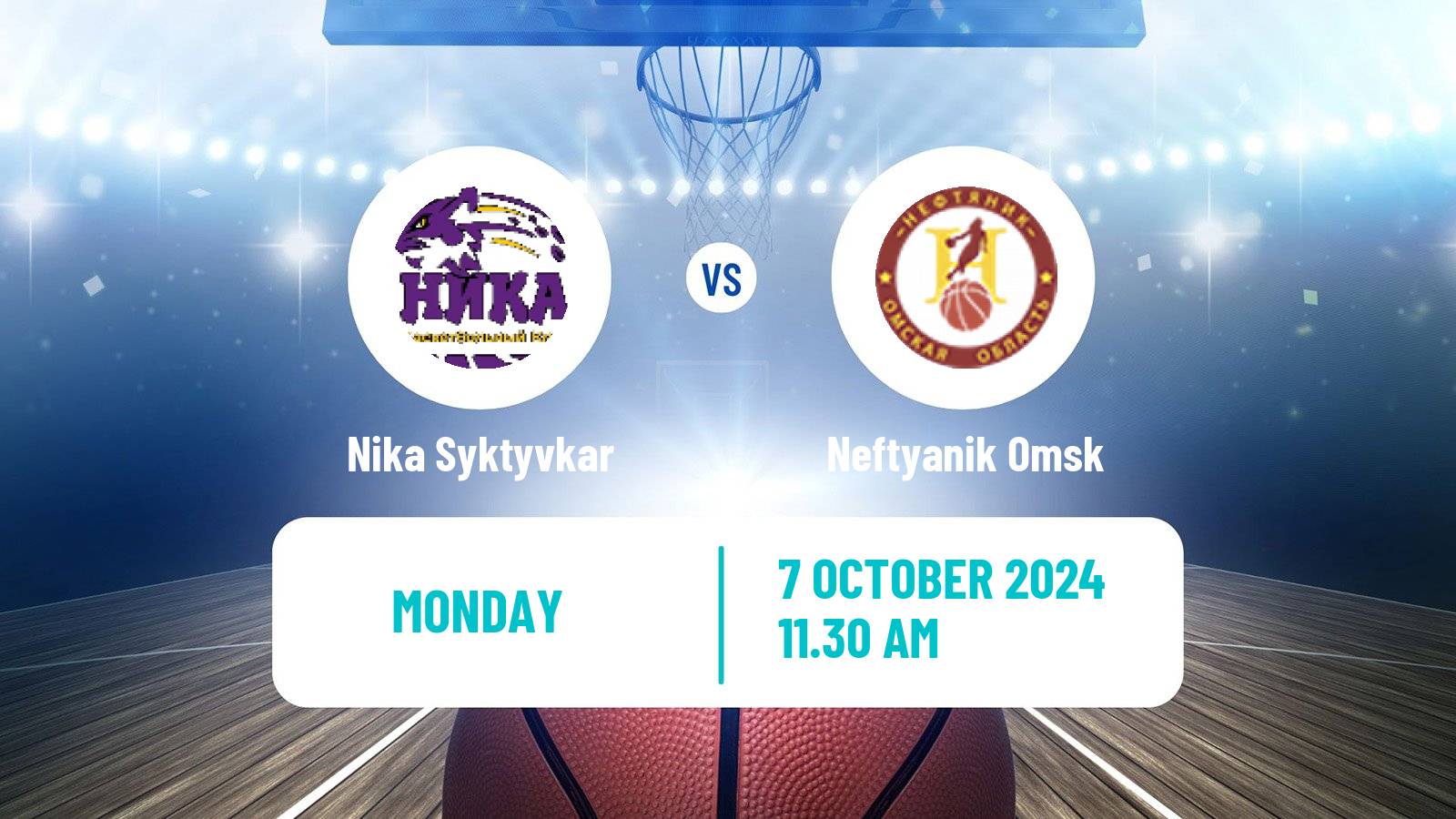 Basketball Russian Premier League Basketball Women Nika Syktyvkar - Neftyanik Omsk