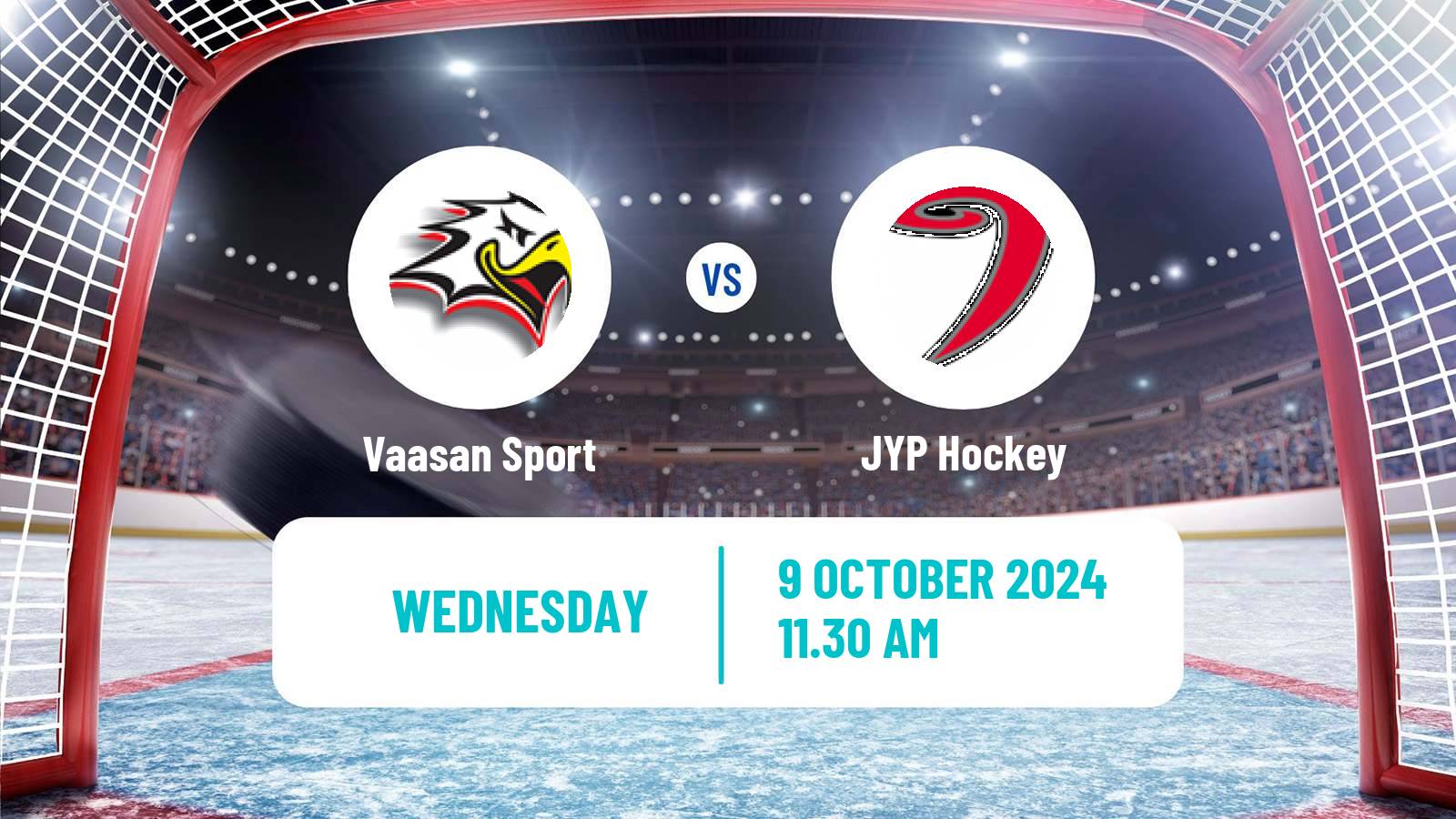 Hockey Finnish SM-liiga Vaasan Sport - JYP