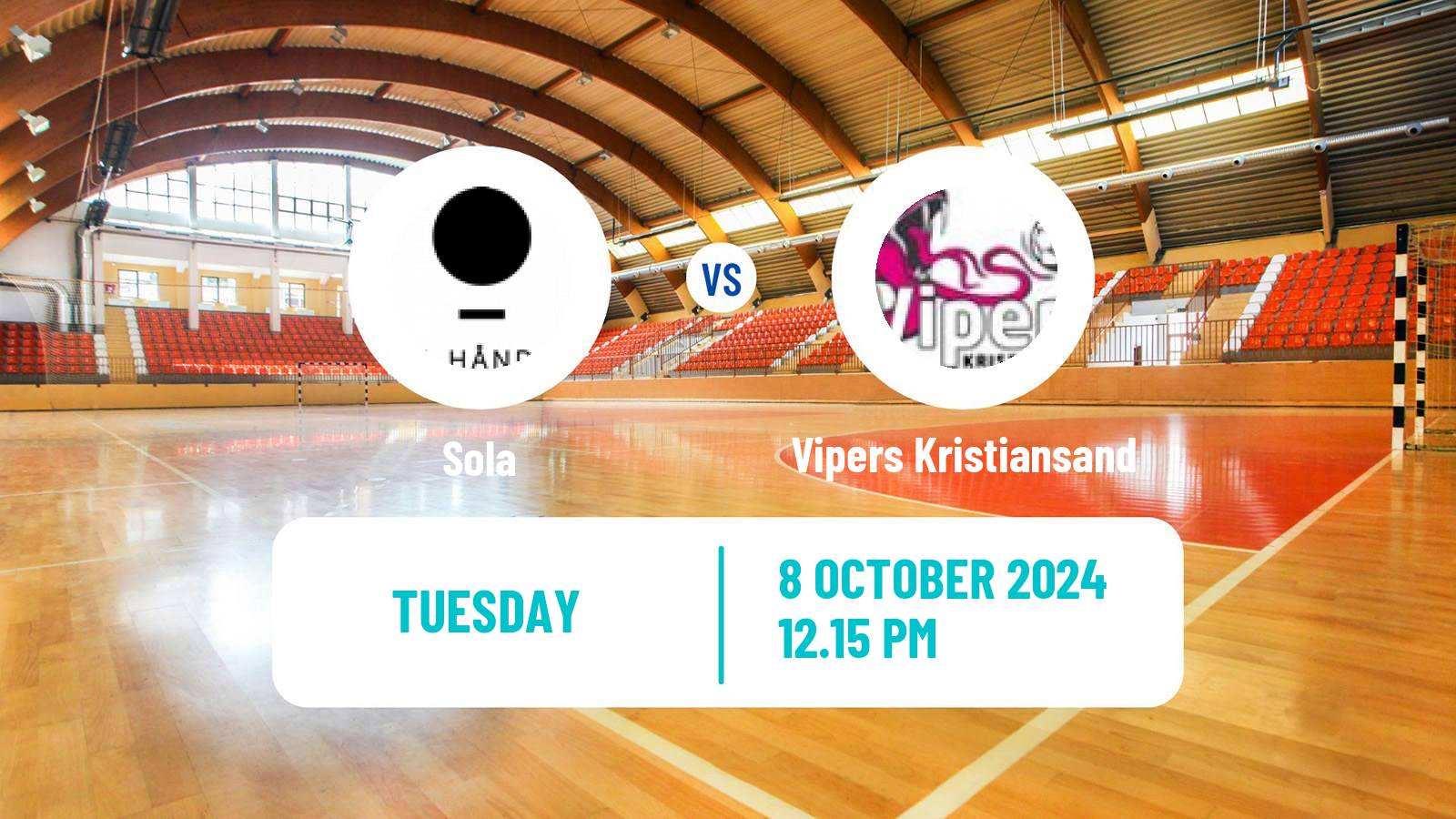 Handball Norwegian Eliteserien Handball Women Sola - Vipers Kristiansand