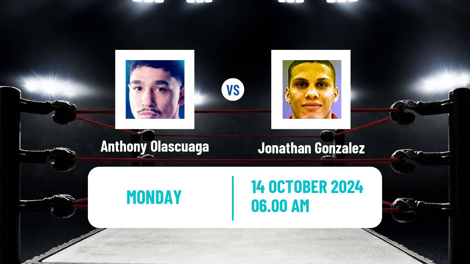 Boxing Flyweight WBO Title Men Anthony Olascuaga - Jonathan Gonzalez