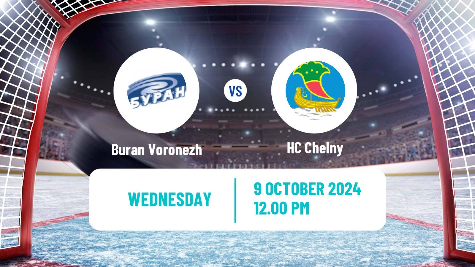 Hockey VHL Buran Voronezh - Chelny