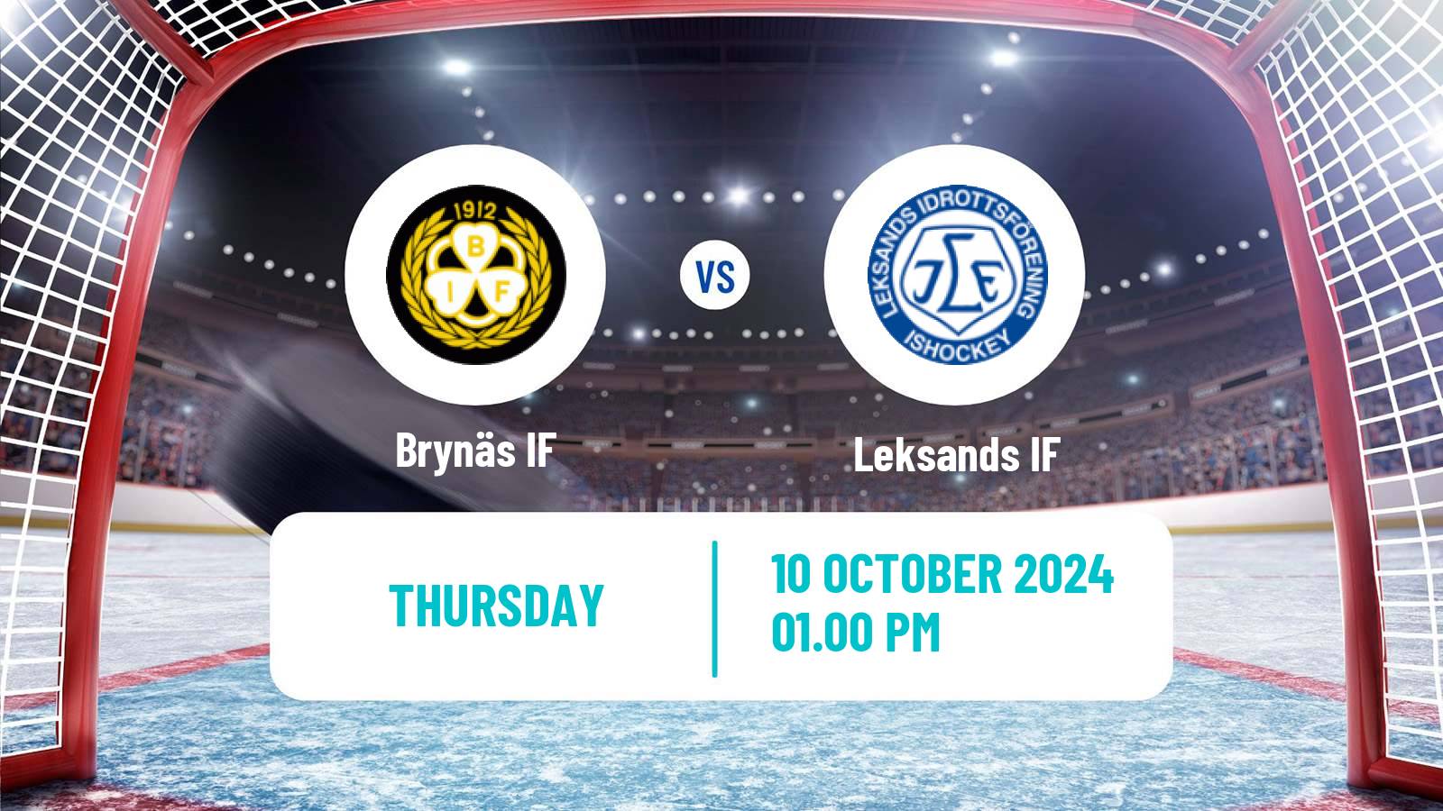 Hockey SHL Brynäs - Leksand