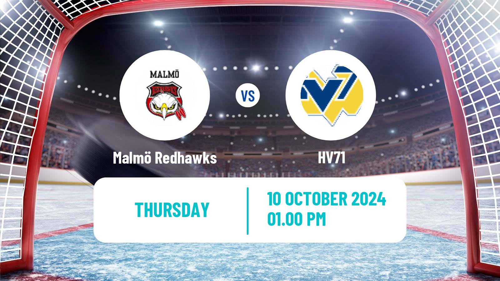 Hockey SHL Malmö Redhawks - HV71