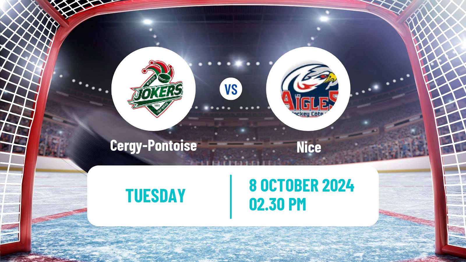 Hockey French Ligue Magnus Cergy-Pontoise - Nice