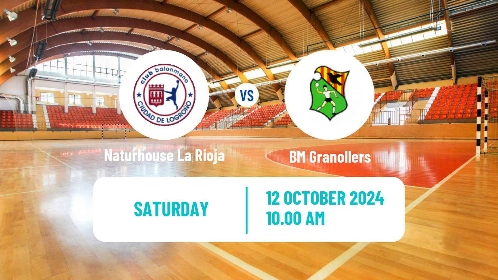 Handball Spanish Liga ASOBAL Naturhouse La Rioja - BM Granollers