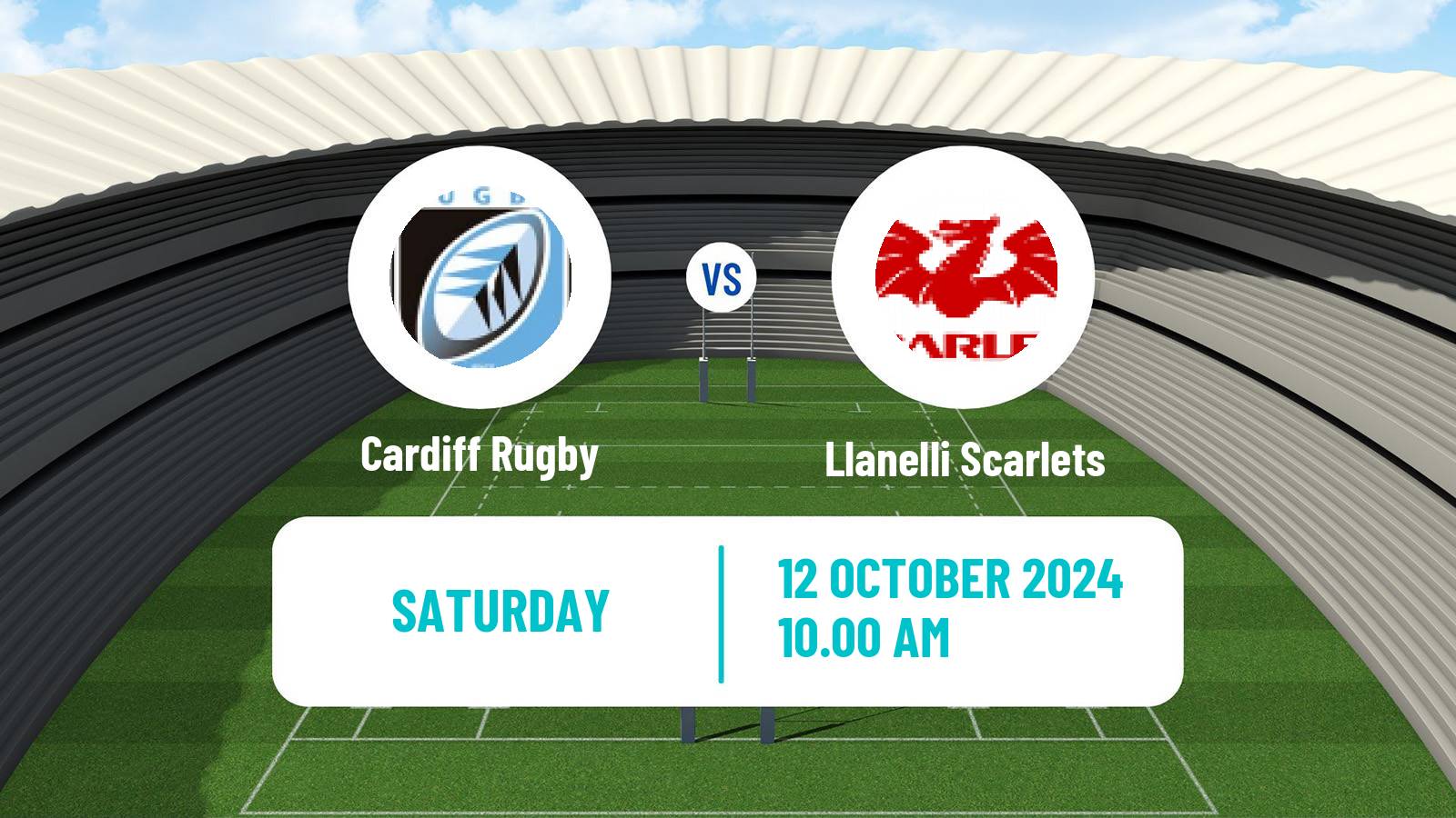 Rugby union United Rugby Championship Cardiff Rugby - Llanelli Scarlets