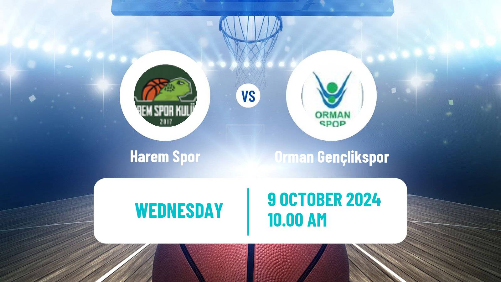 Basketball Turkish TBL Harem Spor - Orman Gençlikspor