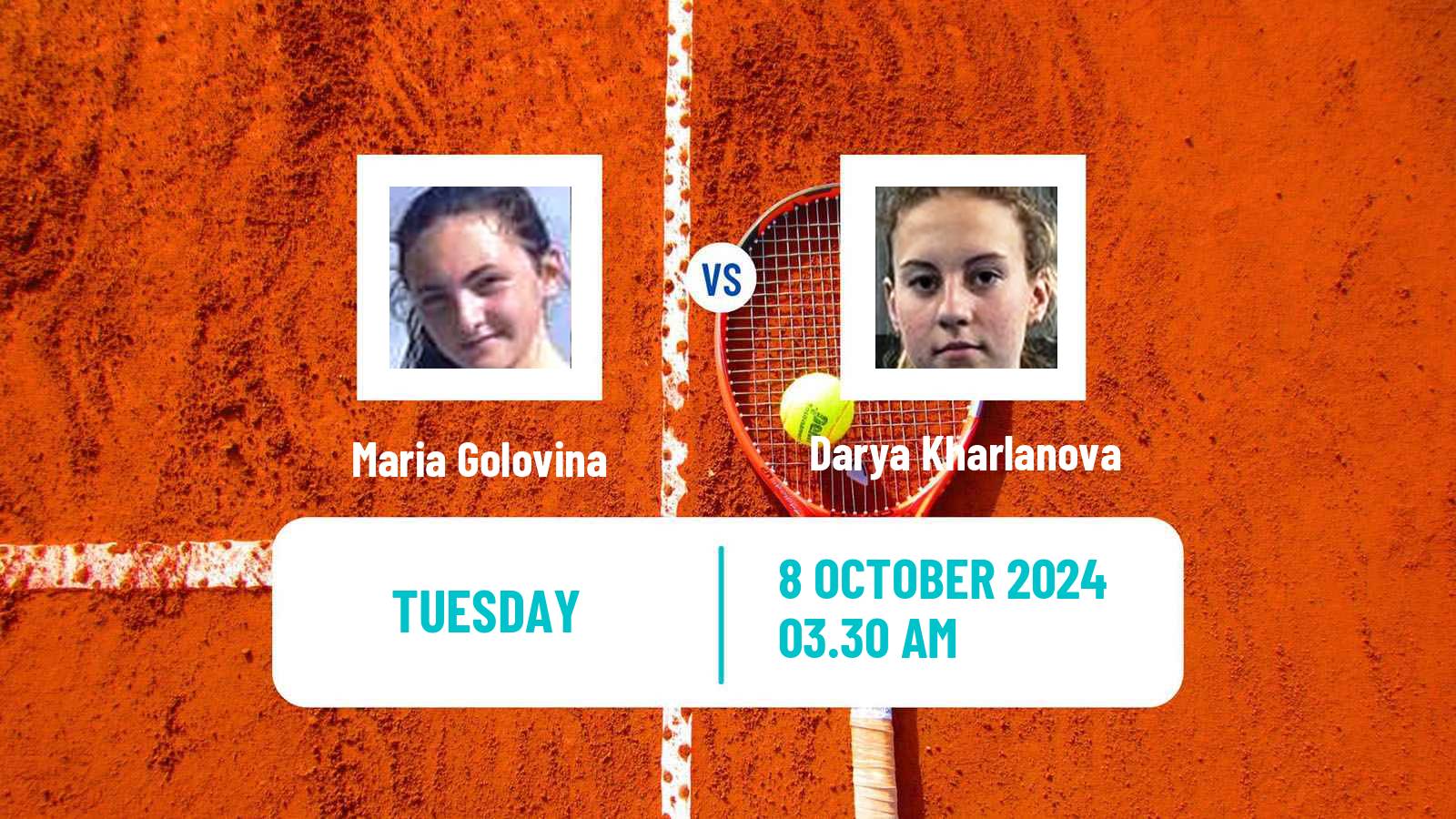 Tennis ITF W15 Tsaghkadzor Women Maria Golovina - Darya Kharlanova