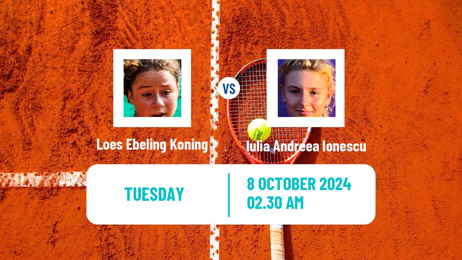 Tennis ITF W15 Heraklion 4 Women Loes Ebeling Koning - Iulia Andreea Ionescu