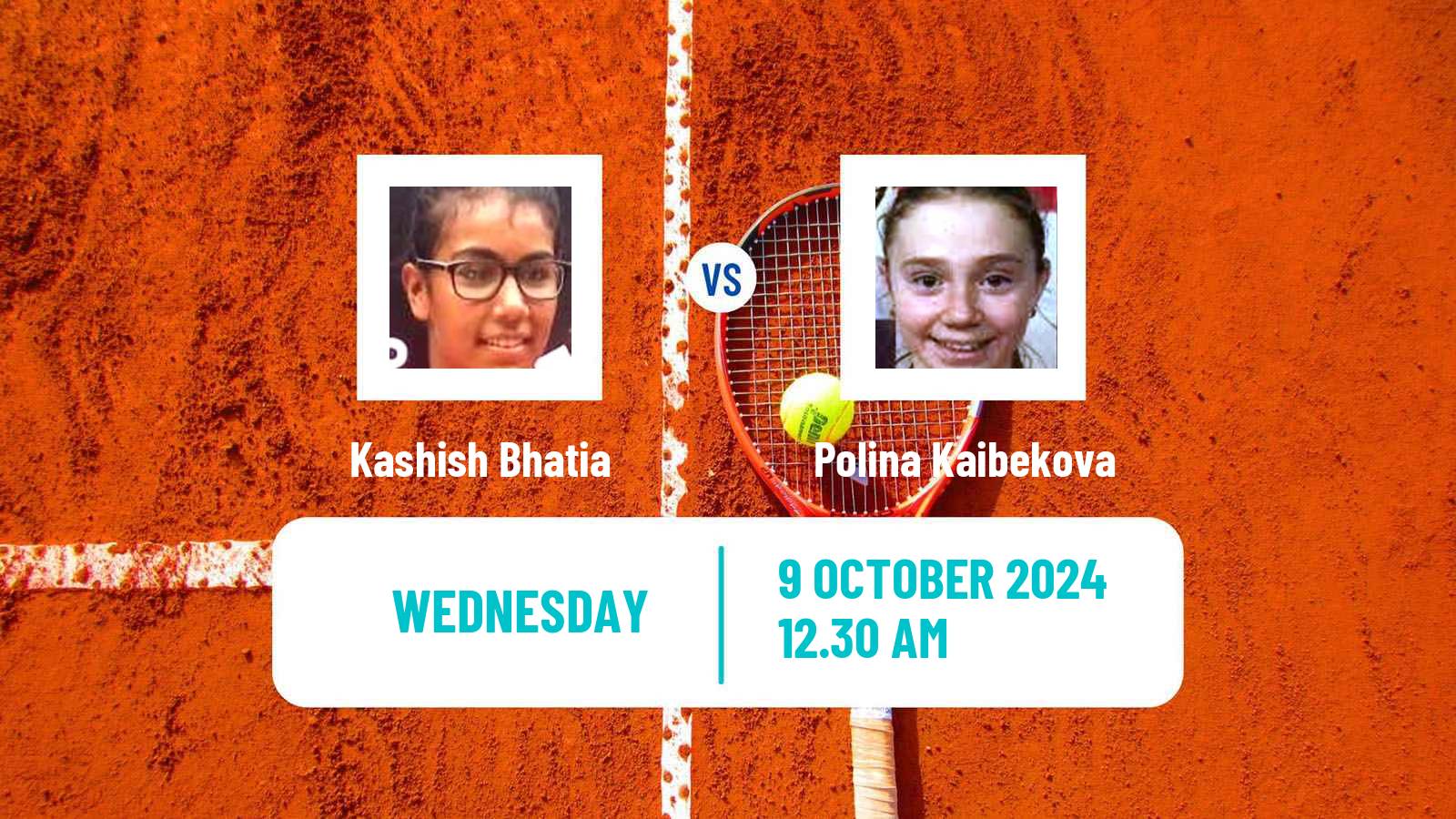 Tennis ITF W15 Mysuru Women Kashish Bhatia - Polina Kaibekova