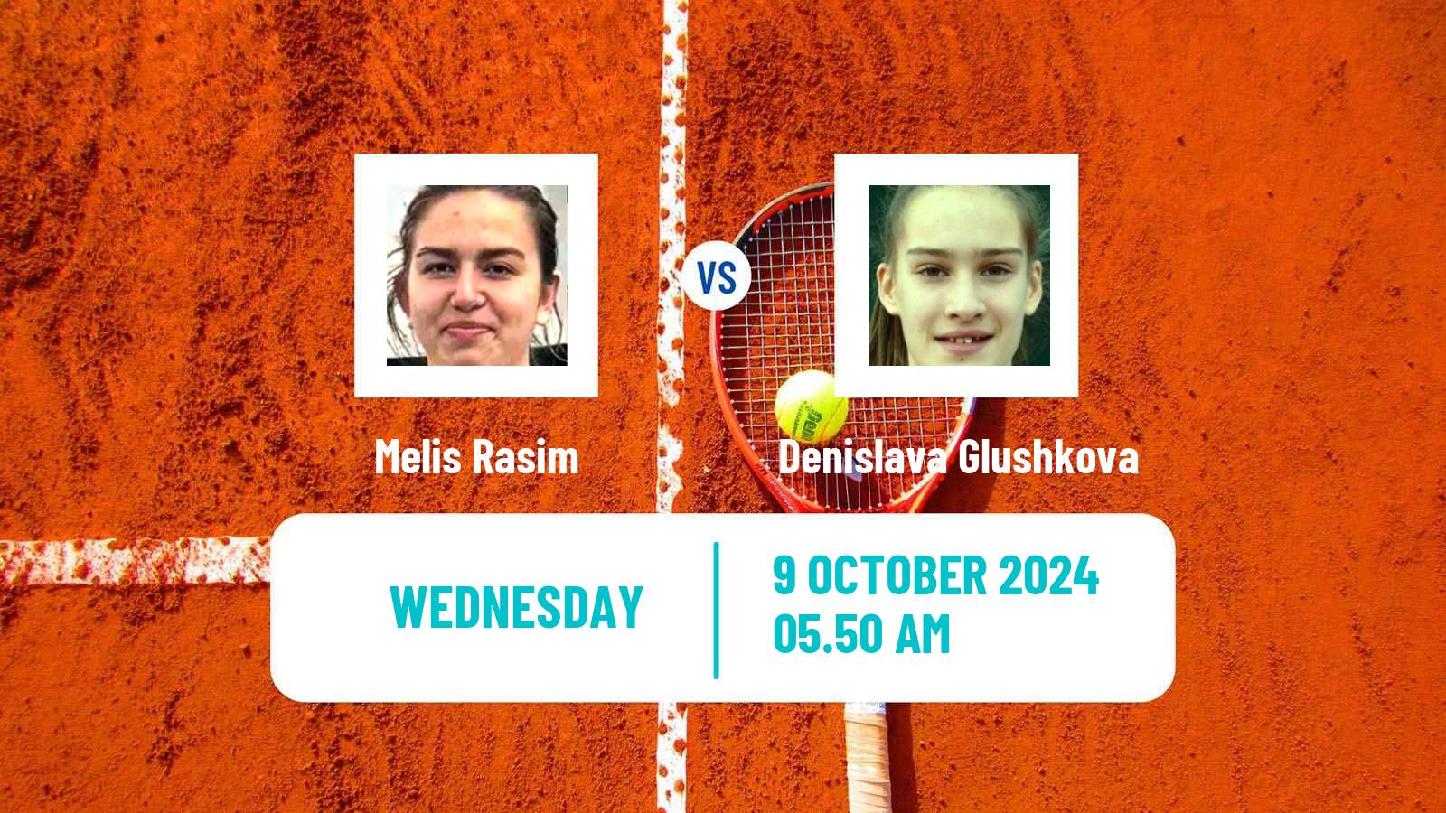 Tennis ITF W15 Heraklion 4 Women Melis Rasim - Denislava Glushkova