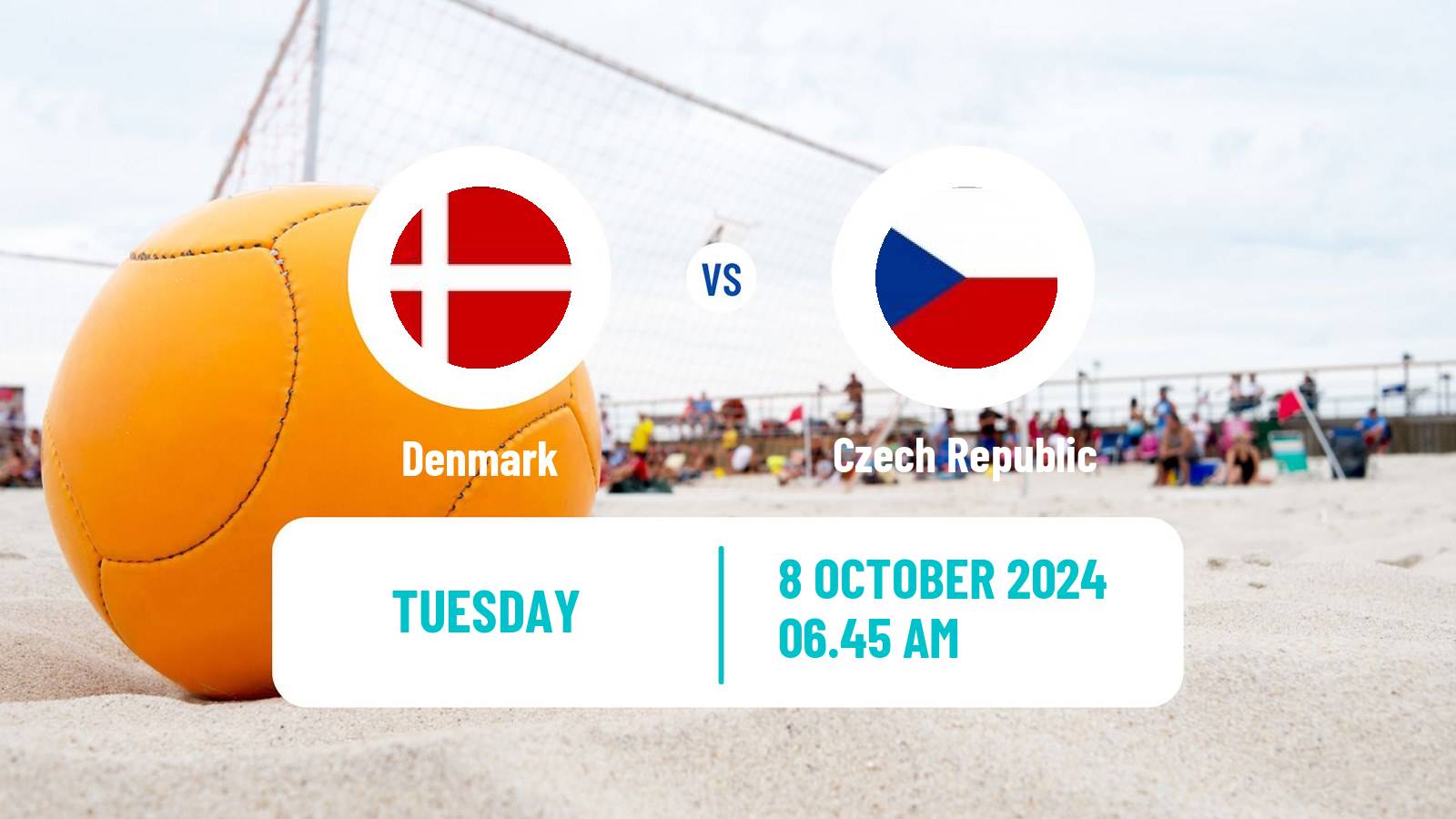 Beach soccer World Cup Denmark - Czech Republic