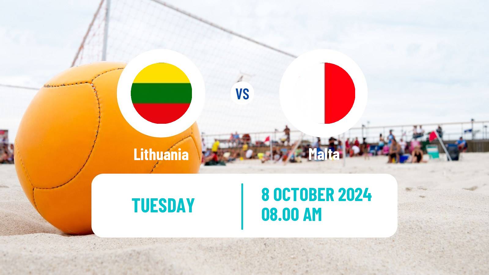 Beach soccer World Cup Lithuania - Malta