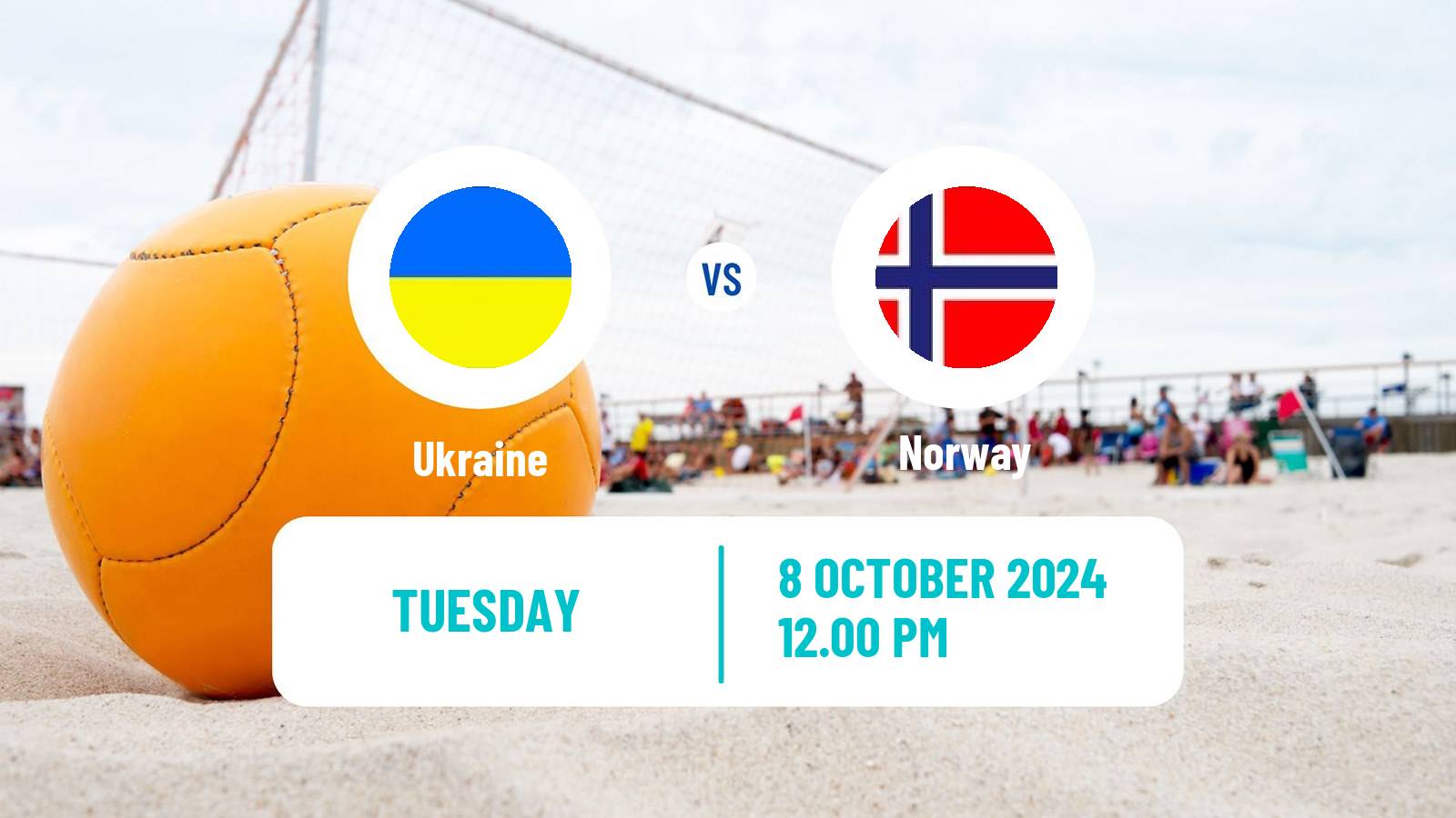 Beach soccer World Cup Ukraine - Norway