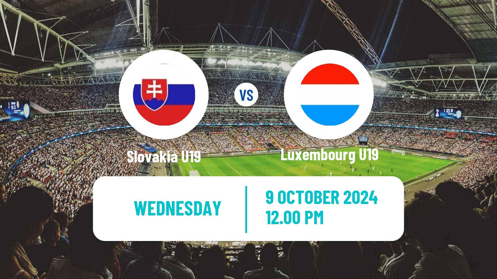 Soccer UEFA Euro U19 Slovakia U19 - Luxembourg U19