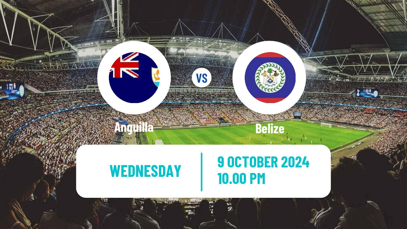 Soccer CONCACAF Nations League Anguilla - Belize