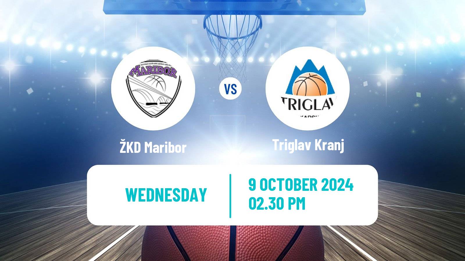 Basketball Slovenian Liga Basketball Women Maribor - Triglav Kranj