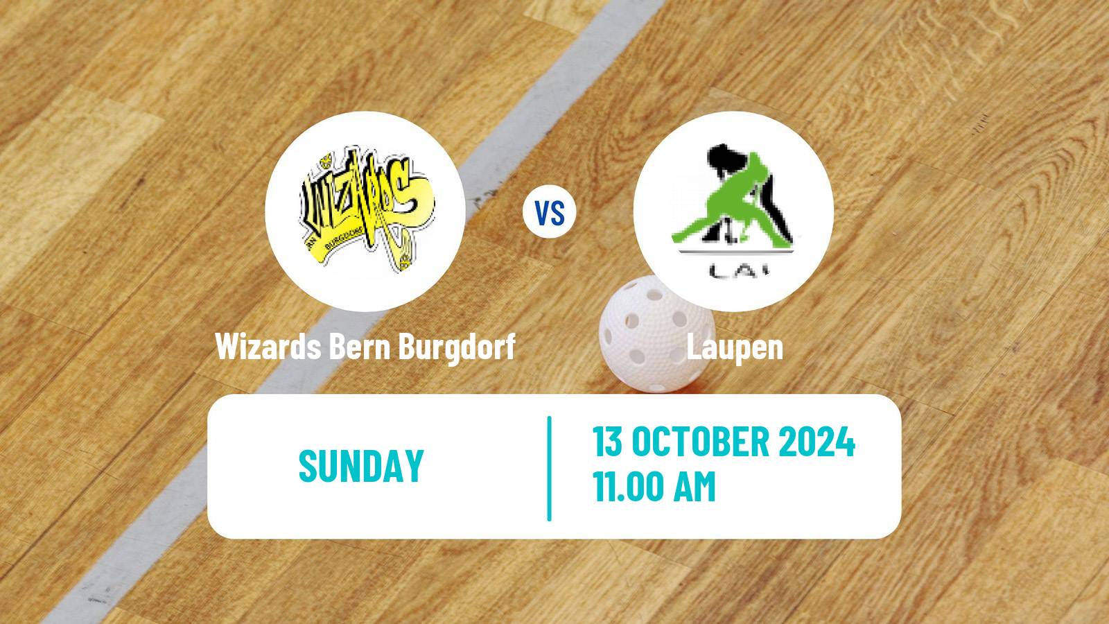 Floorball Swiss NLA Floorball Women Wizards Bern Burgdorf - Laupen