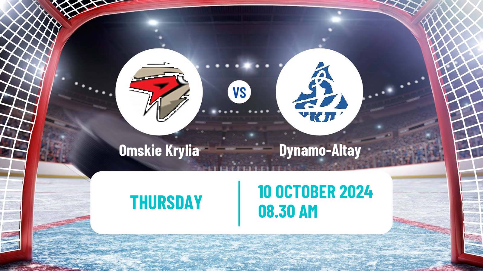 Hockey VHL Omskie Krylia - Dynamo-Altay