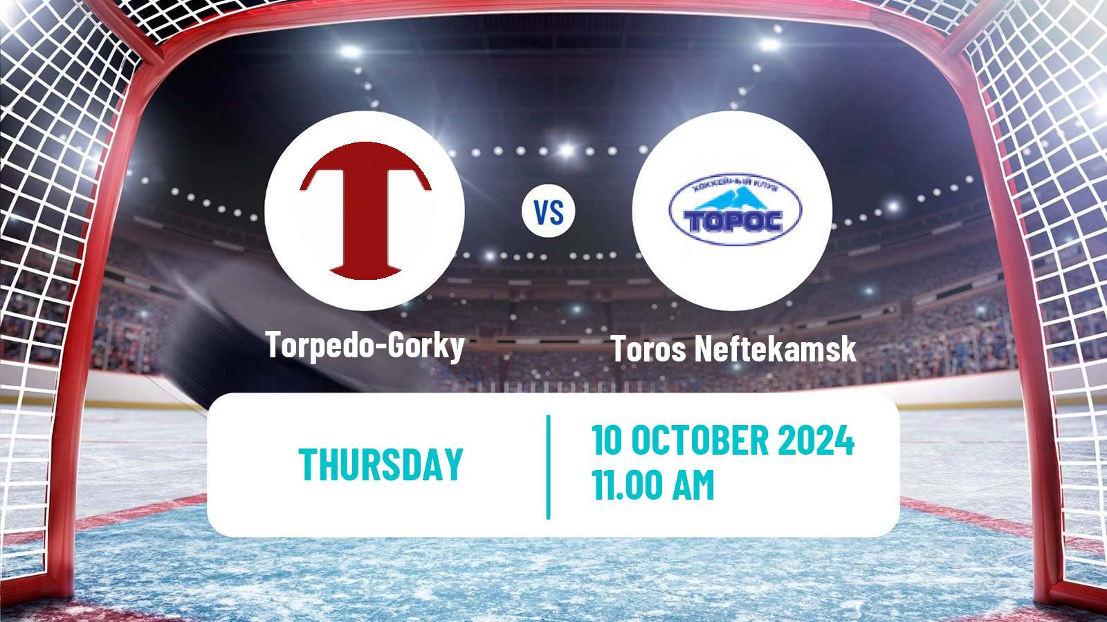 Hockey VHL Torpedo-Gorky - Toros Neftekamsk