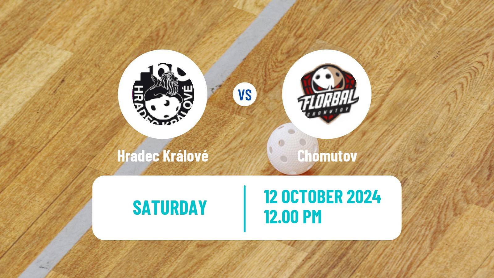 Floorball Czech 1 Liga Floorball Hradec Králové - Chomutov