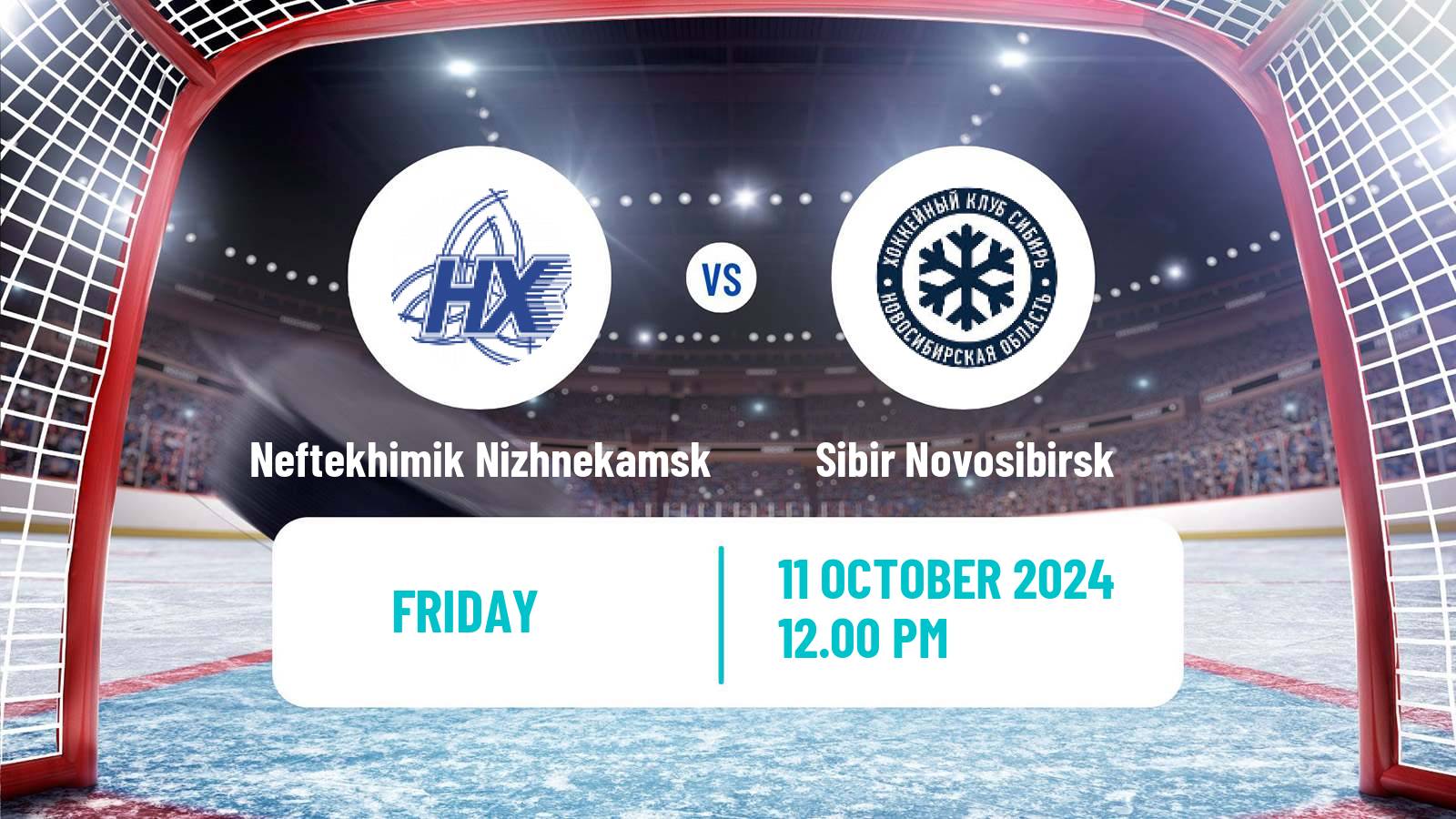 Hockey KHL Neftekhimik Nizhnekamsk - Sibir Novosibirsk