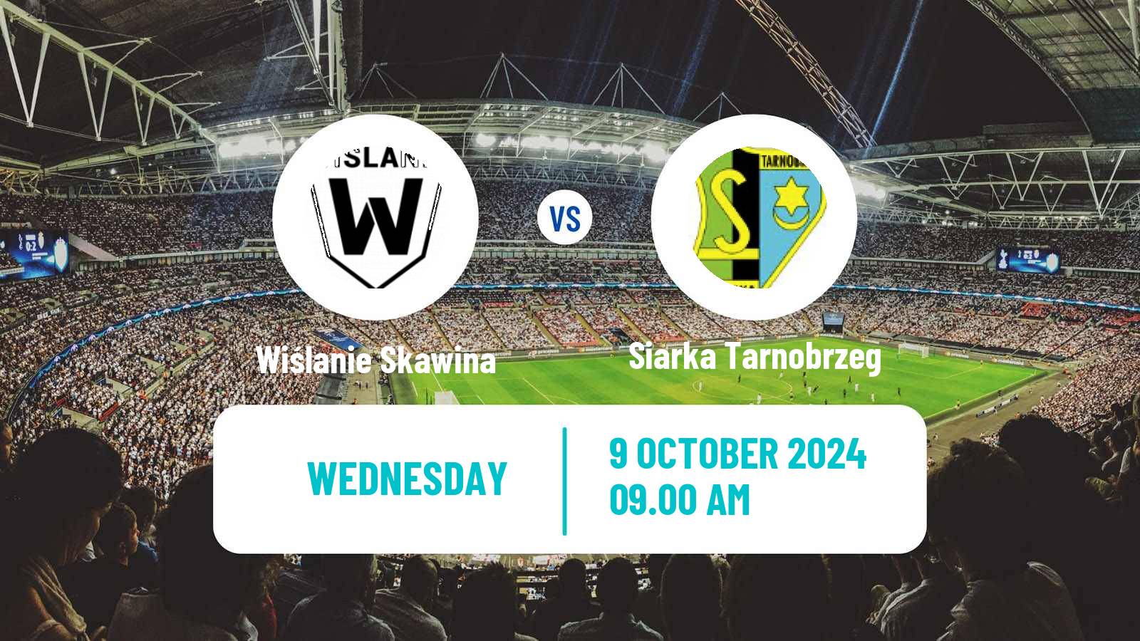 Soccer Polish Division 3 - Group IV Wiślanie Skawina - Siarka Tarnobrzeg