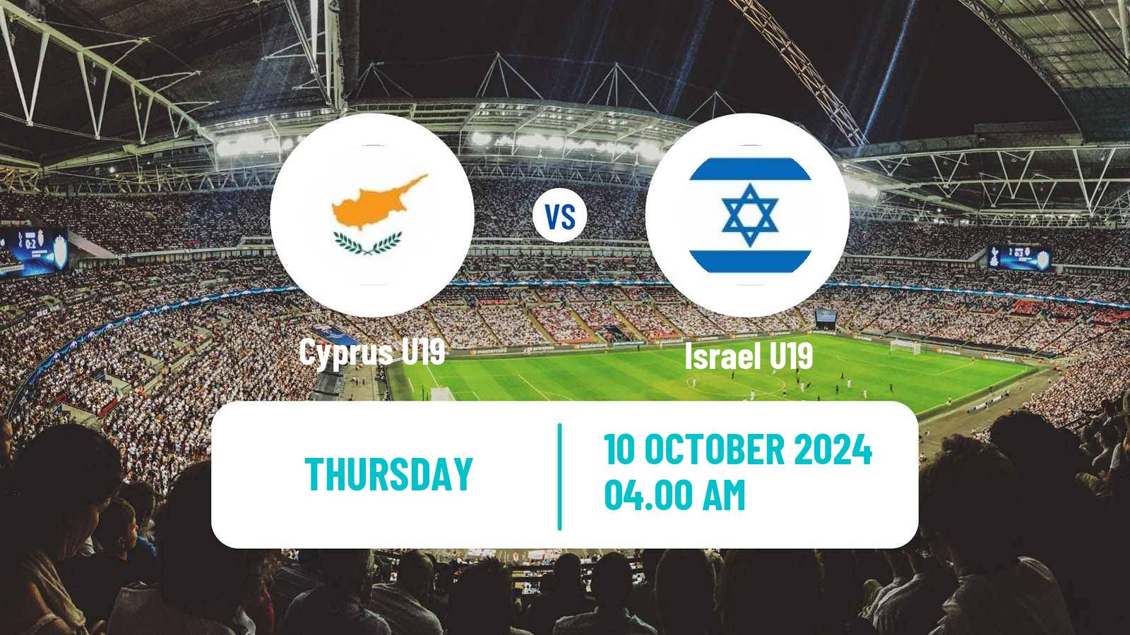 Soccer Friendly Cyprus U19 - Israel U19