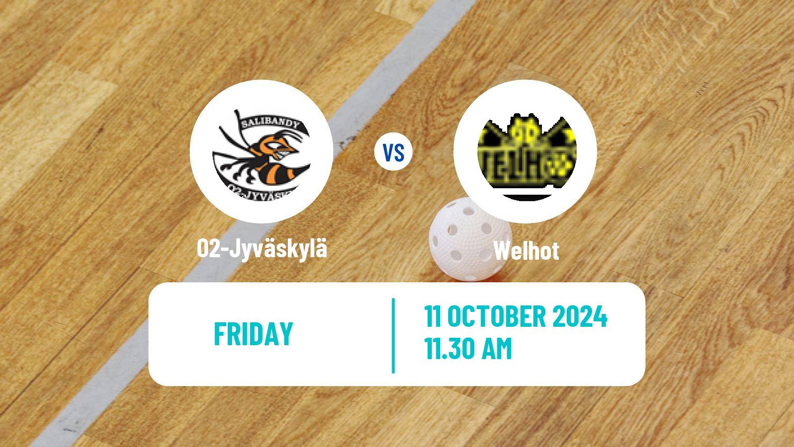 Floorball Finnish F-Liiga Women O2-Jyväskylä - Welhot