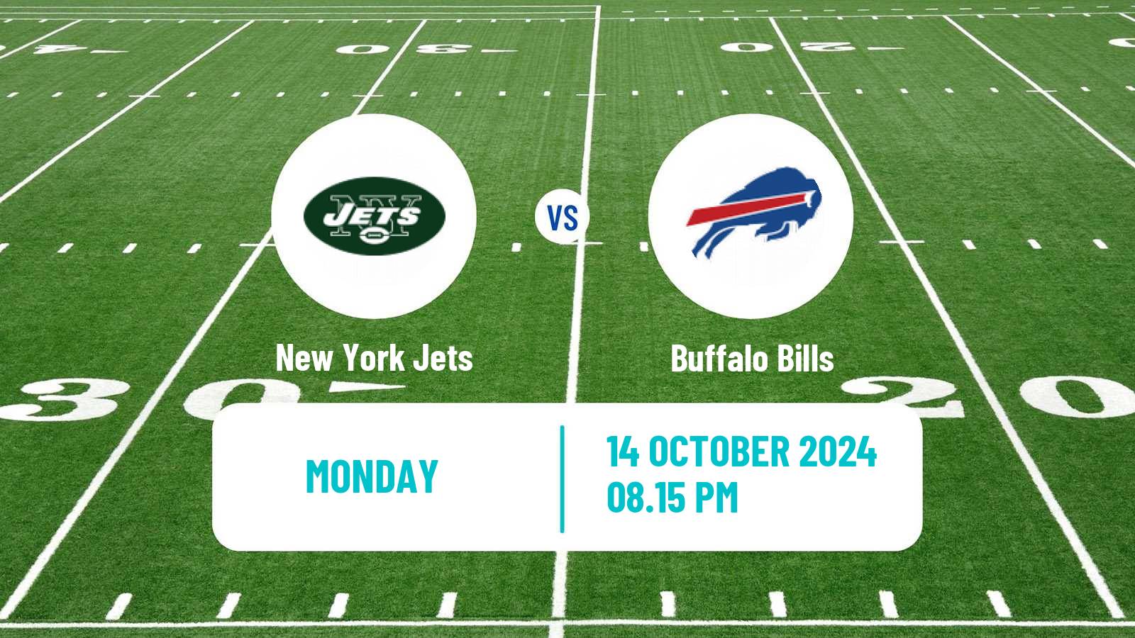 American football NFL New York Jets - Buffalo Bills