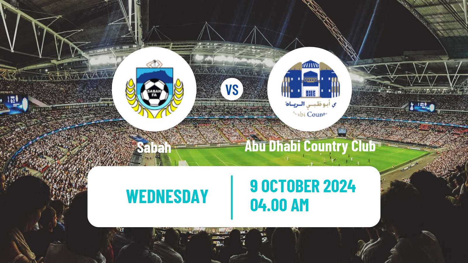 Soccer AFC Champions League Women Sabah - Abu Dhabi Country Club