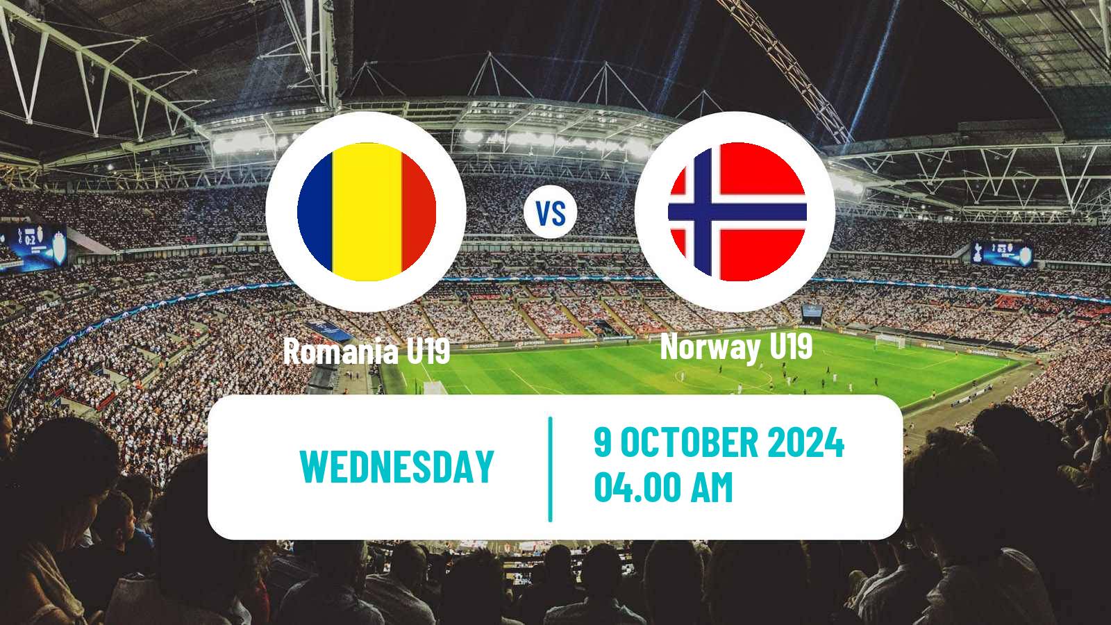 Soccer Friendly Romania U19 - Norway U19