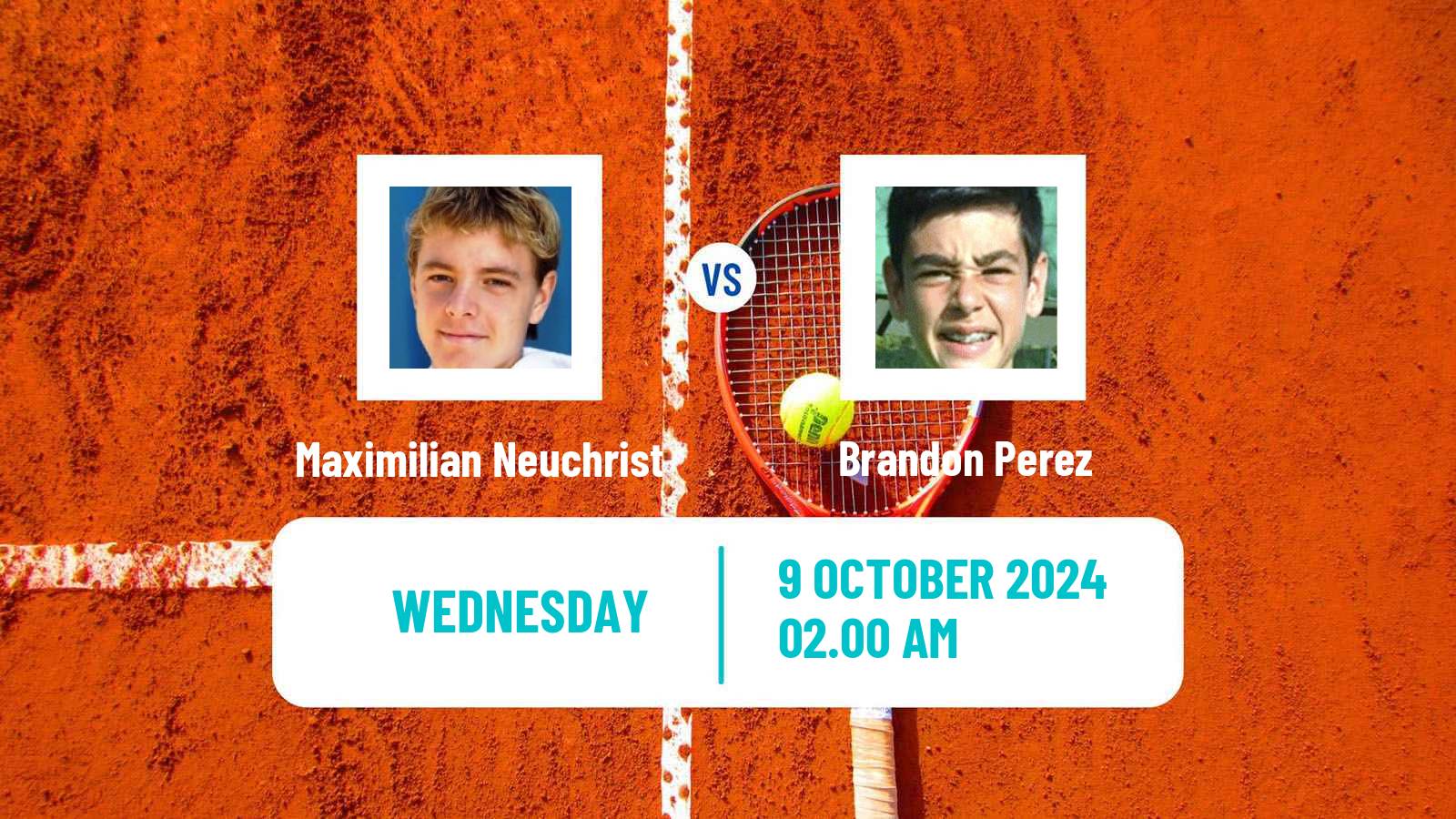 Tennis ITF M25 Kampala Men 2024 Maximilian Neuchrist - Brandon Perez