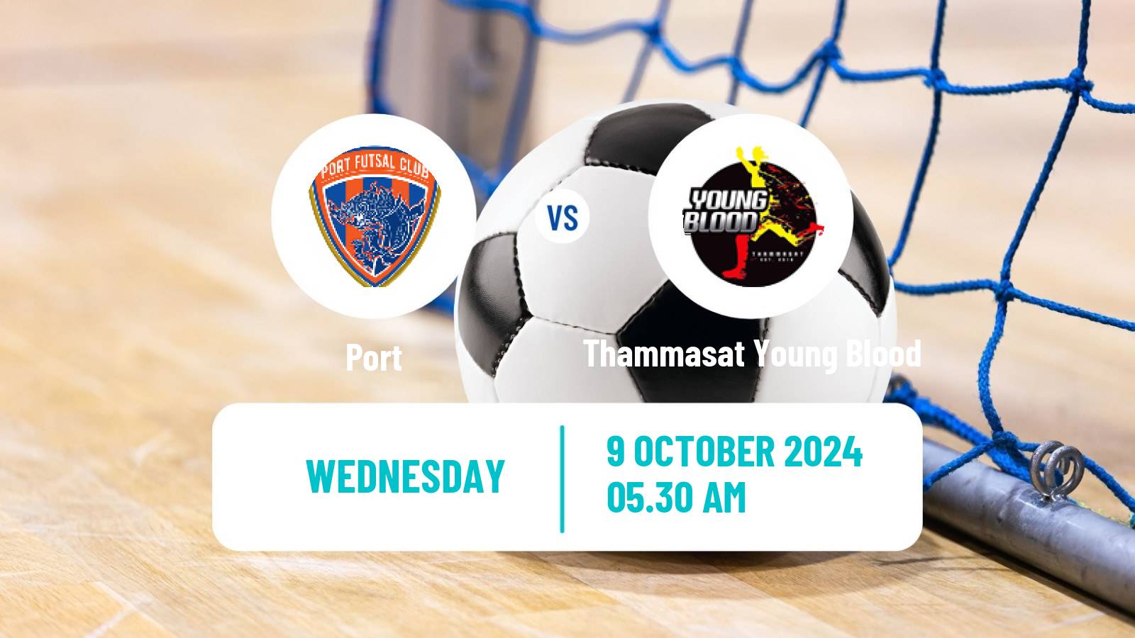 Futsal Thai League Futsal Port - Thammasat Young Blood