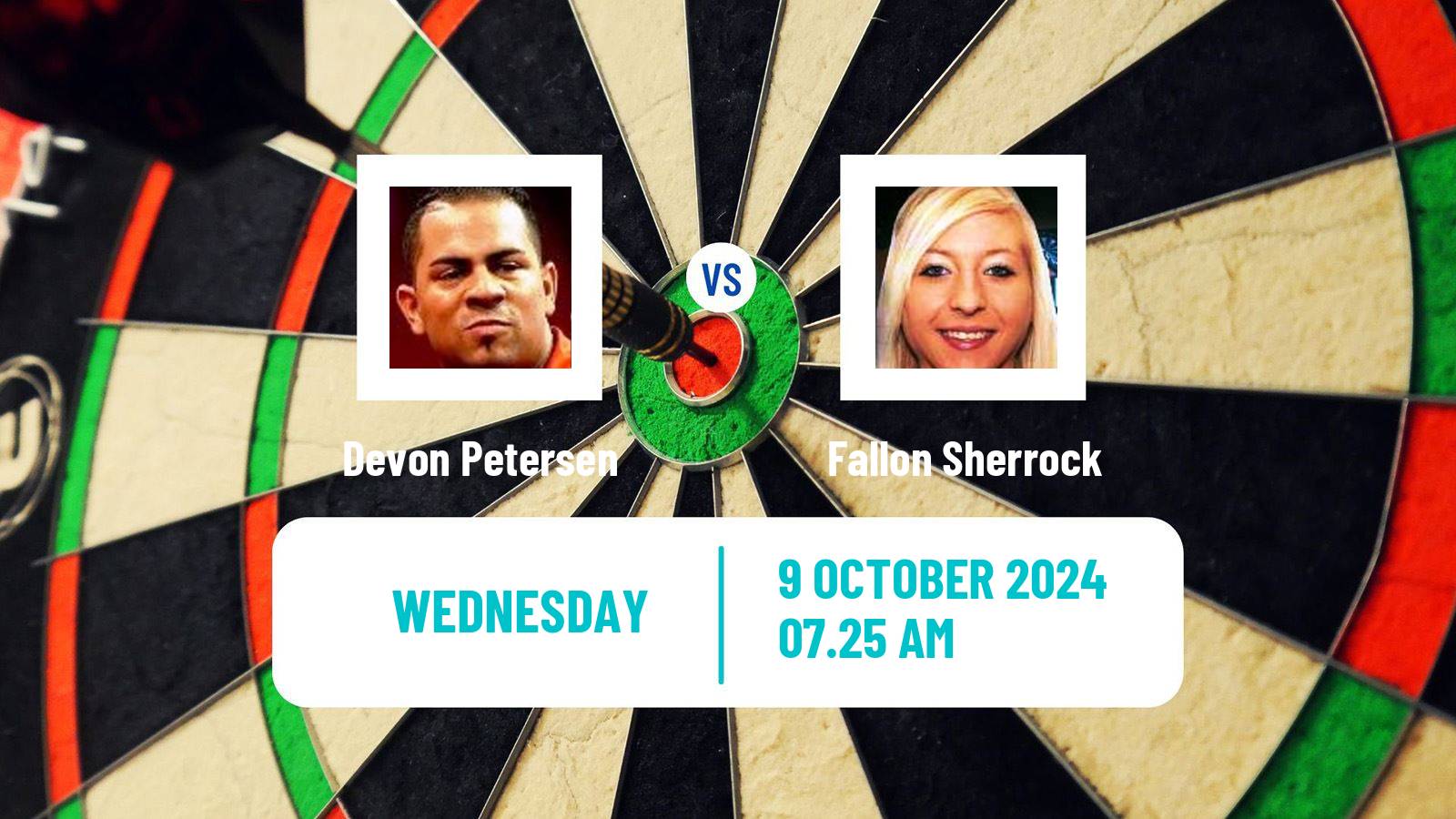 Darts Modus Super Series Devon Petersen - Fallon Sherrock