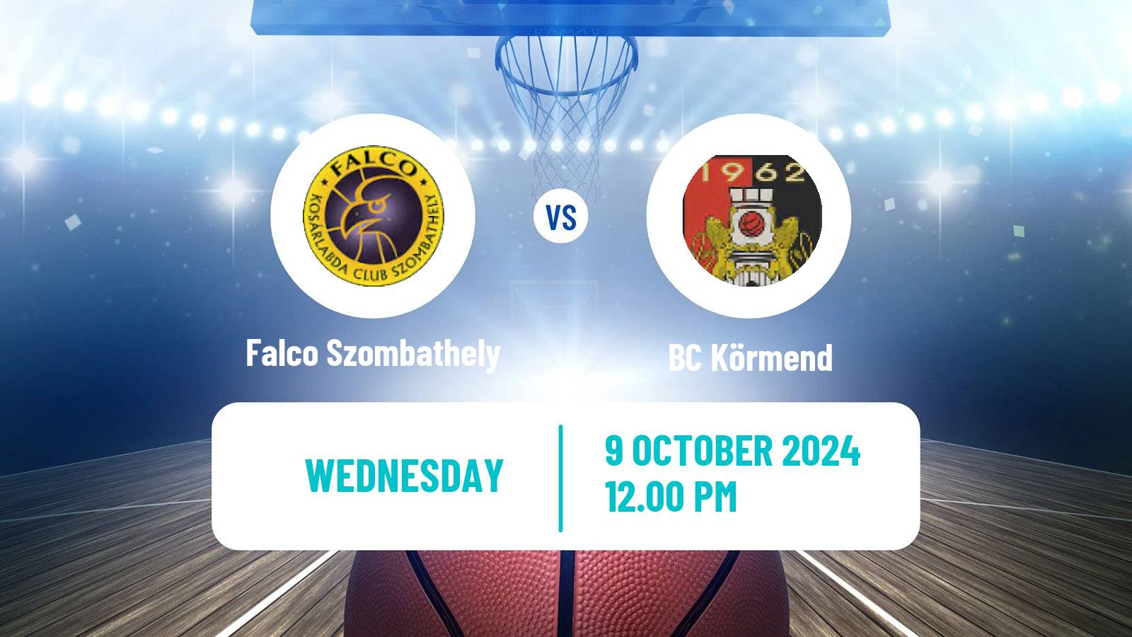 Basketball Hungarian NB I Basketball Falco Szombathely - BC Körmend