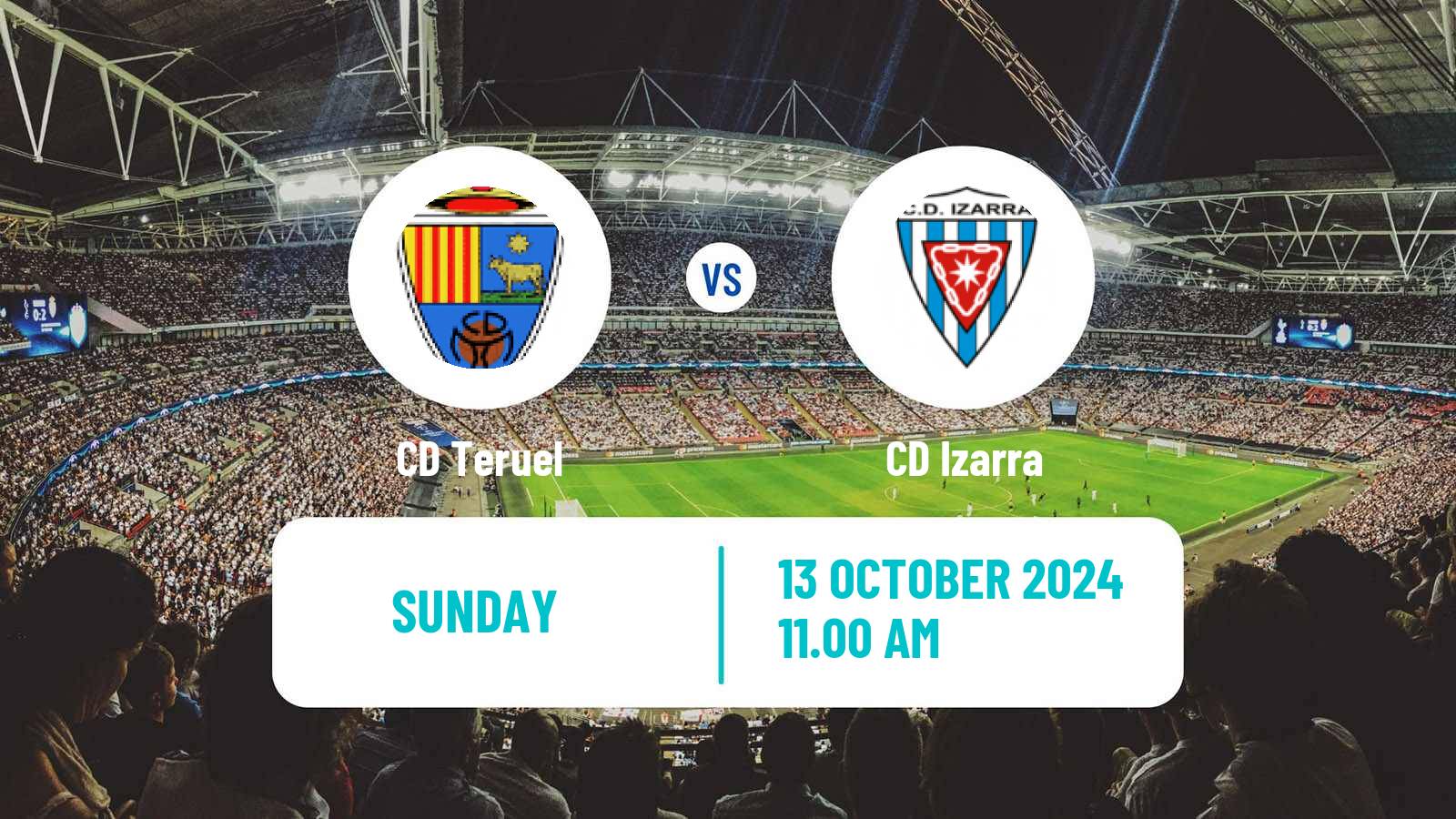 Soccer Spanish Segunda RFEF - Group 2 Teruel - Izarra