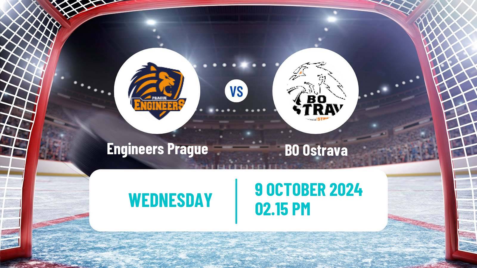 Hockey Czech ULLH Engineers Prague - BO Ostrava