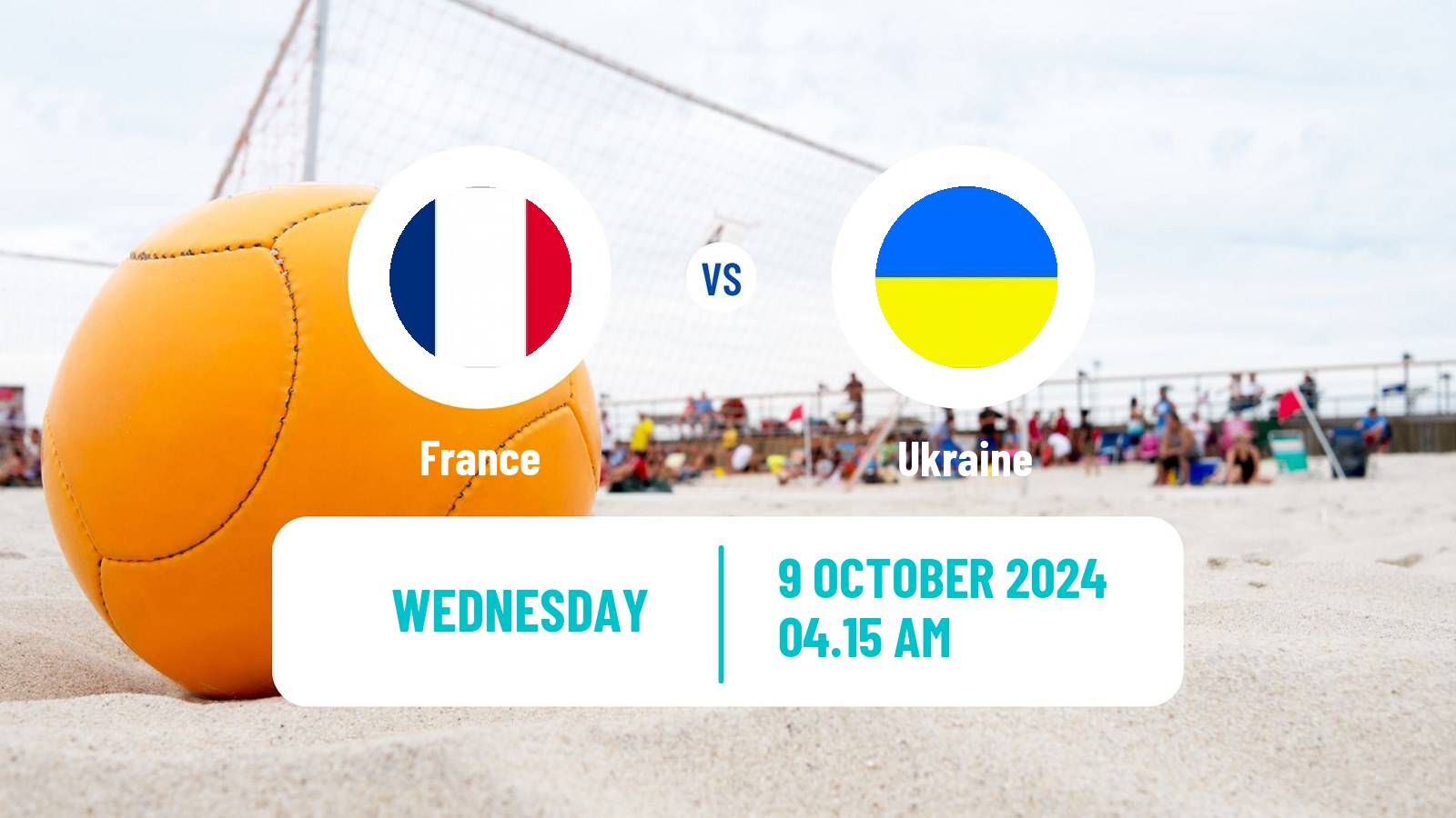 Beach soccer World Cup France - Ukraine