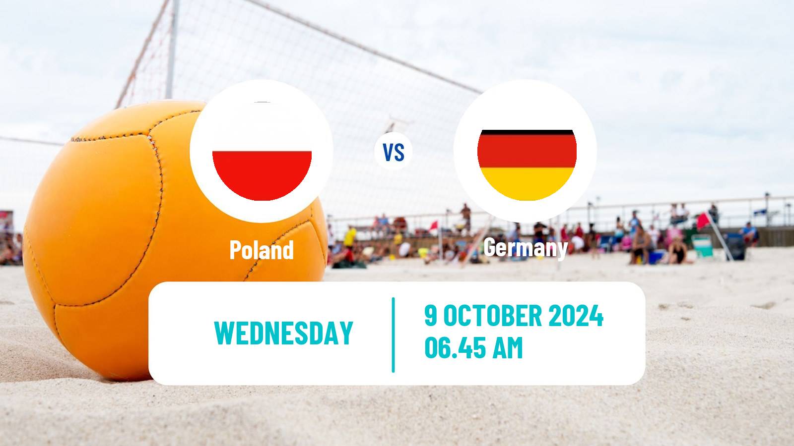 Beach soccer World Cup Poland - Germany