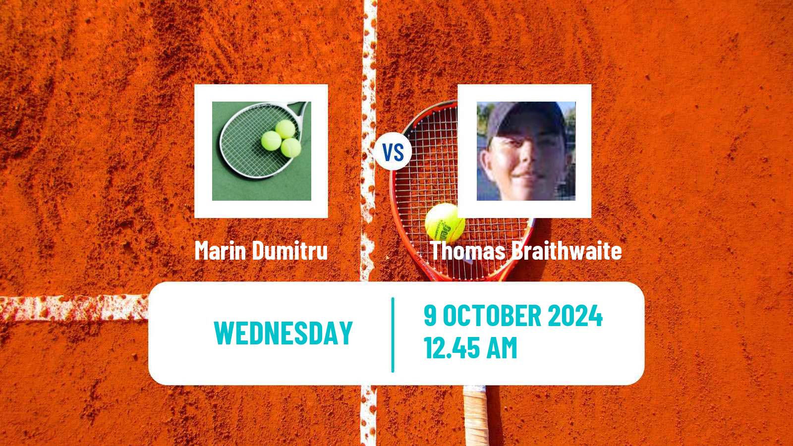 Tennis ITF M25 Cairns 3 Men Marin Dumitru - Thomas Braithwaite