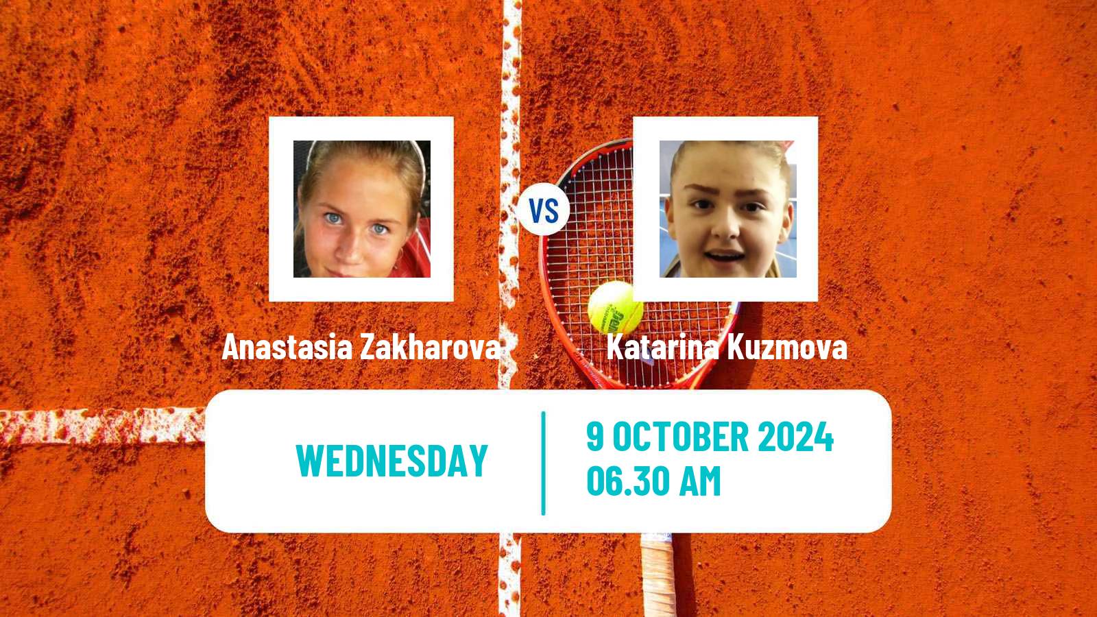 Tennis ITF W75 Bratislava Women Anastasia Zakharova - Katarina Kuzmova