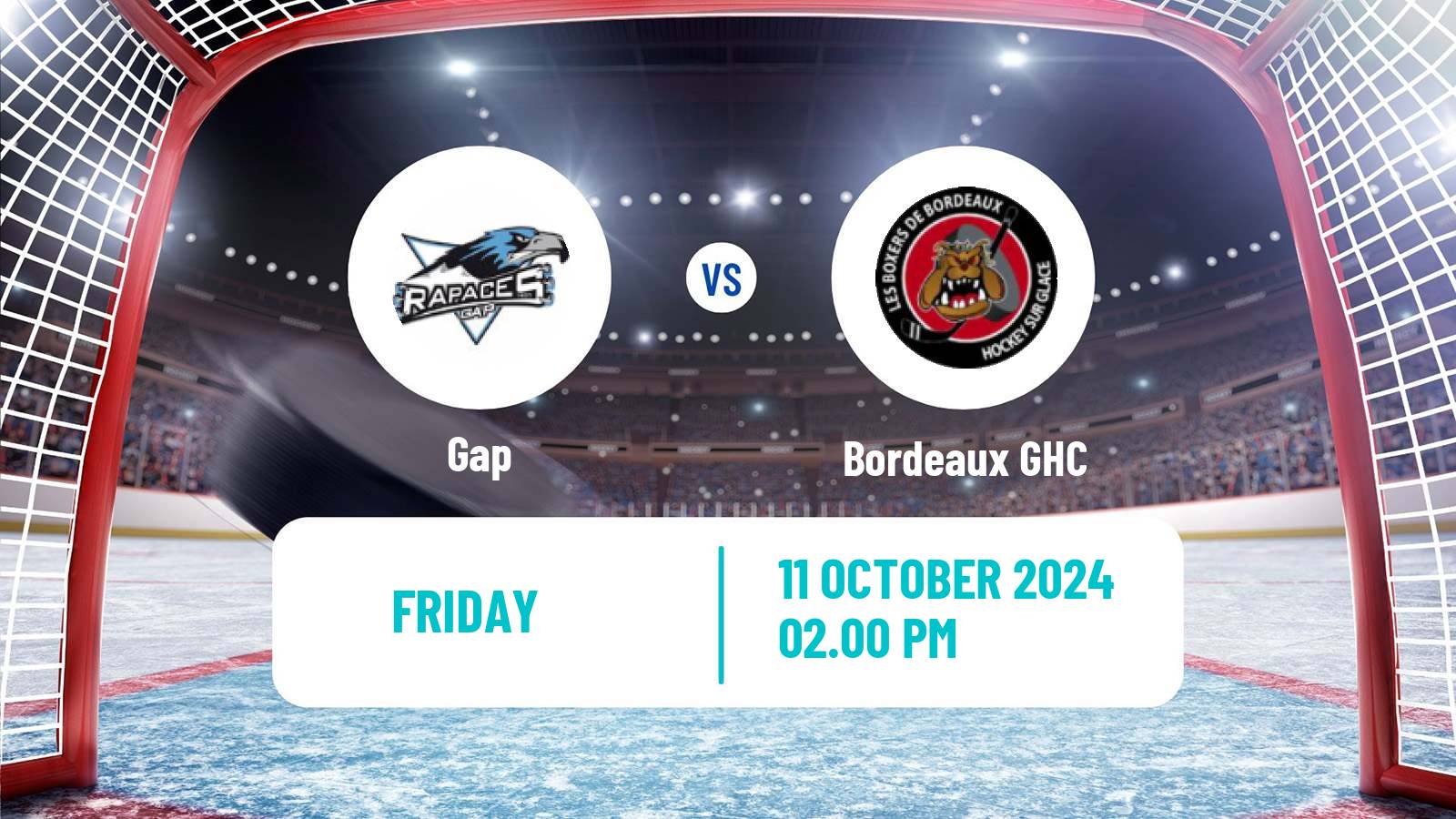 Hockey French Ligue Magnus Gap - Bordeaux