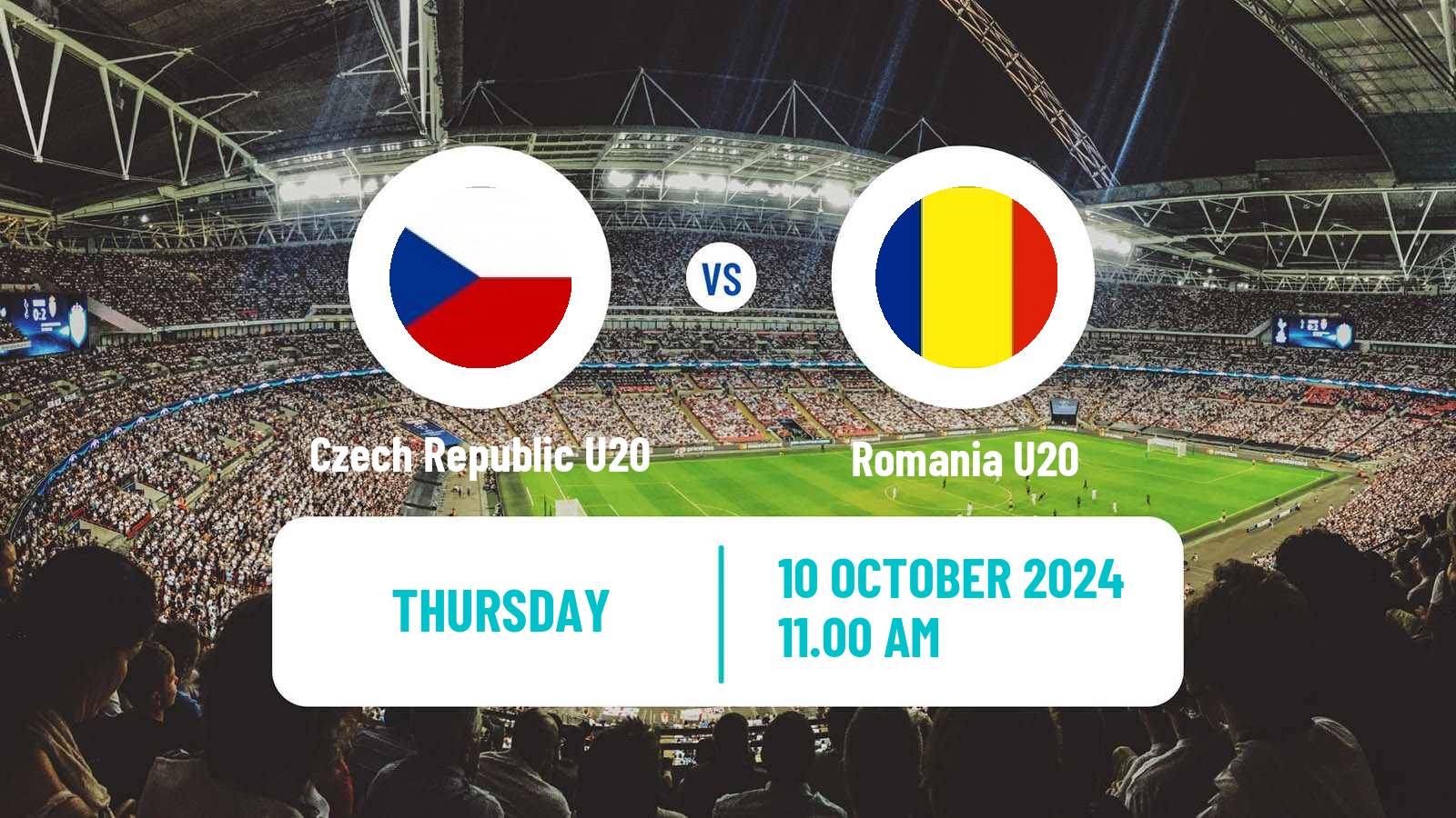 Soccer Elite League U20 Czech Republic U20 - Romania U20