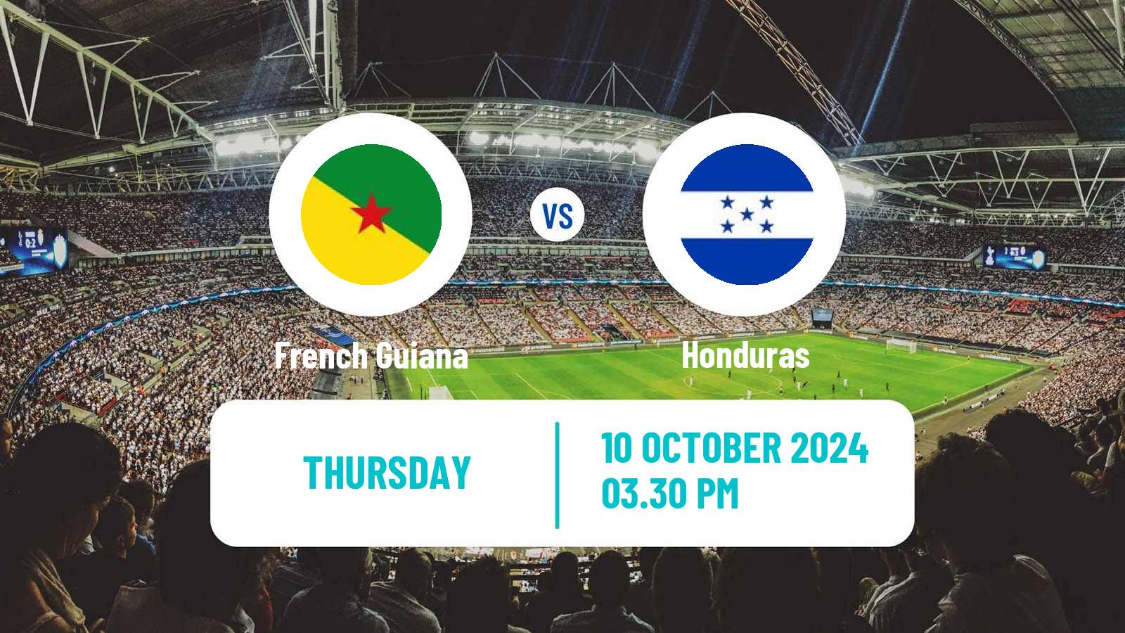 Soccer CONCACAF Nations League French Guiana - Honduras